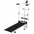 Non-powered Home Use Foldable Fitness Portable Walking Manual Treadmill