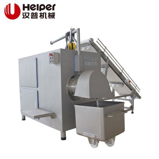 Helper Food Machinery Industrial Frozen Meat Grinder / Mincer 1000 kg/h 3