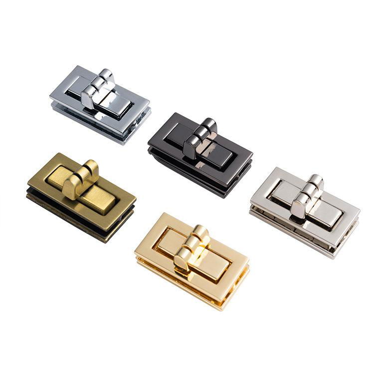 Handbag DIY Craft Twist Lock, Rectangular Twist Lock and Cross Lock Manufacturer