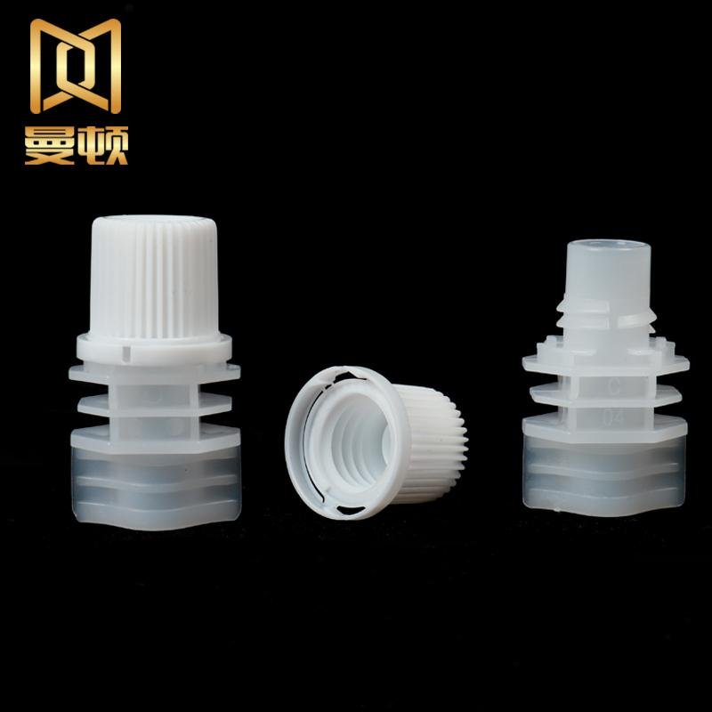 The 8.6mm plastic nozzle cover is used for free-standing bag packaging