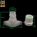 9.6mm plastic nozzle cover for jam and jelly stand - up bag packaging scrow cap 2