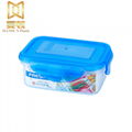 矩形透明塑料保鲜盒用于蔬菜水果肉食海鲜冰箱保鲜微波炉加热 2