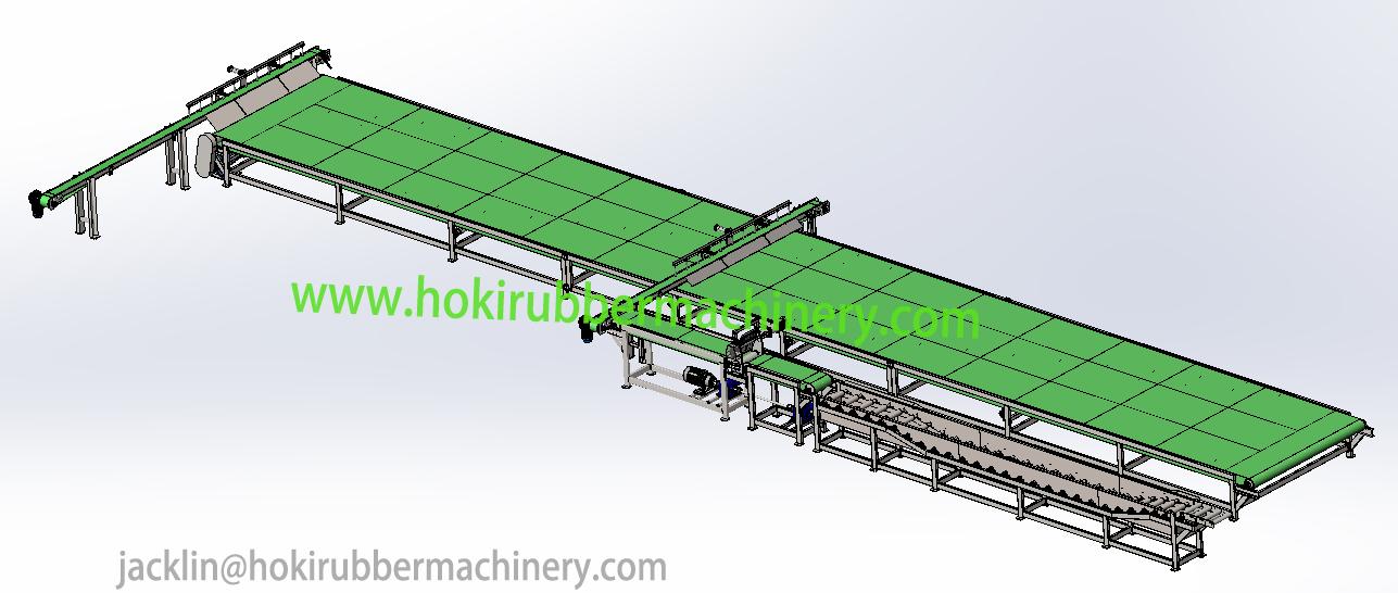 Bicycle Inner Tube Extruding and Cooling Line 5