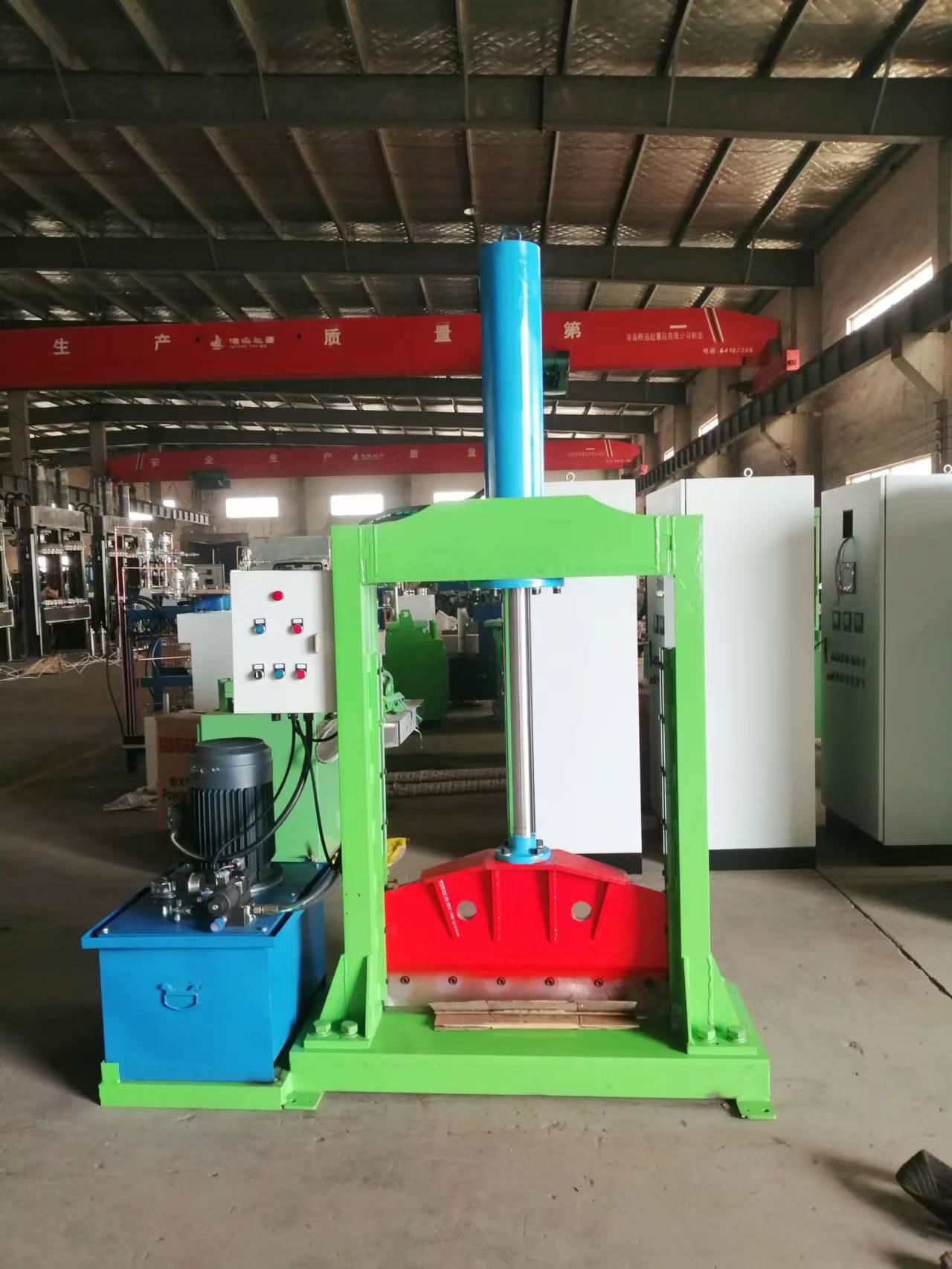 Single Blade Rubber Bale Cutter Natural Rubber Cutting Machine 5