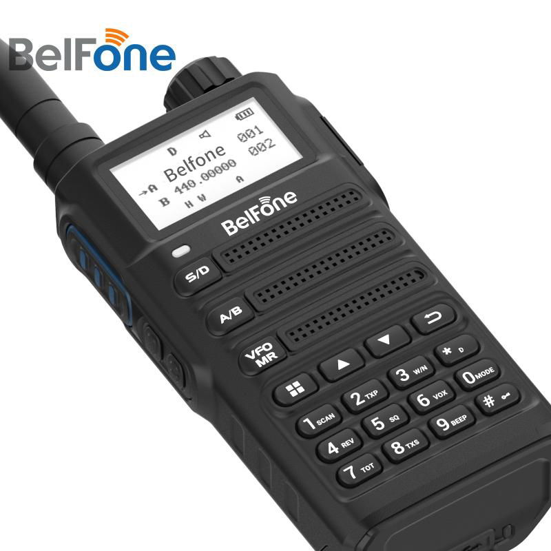 Belfone Dual Band Portable Two Way Radio VHF UHF Transceiver BF-SC500UV 5