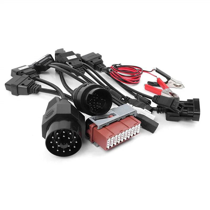 DS150E TCS 汽車電纜適用於各種診斷設備，DS150E TCS 8 合 1 汽車電纜一套 2