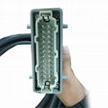热流道温控箱接线模线24针线5米含插头复合线 2