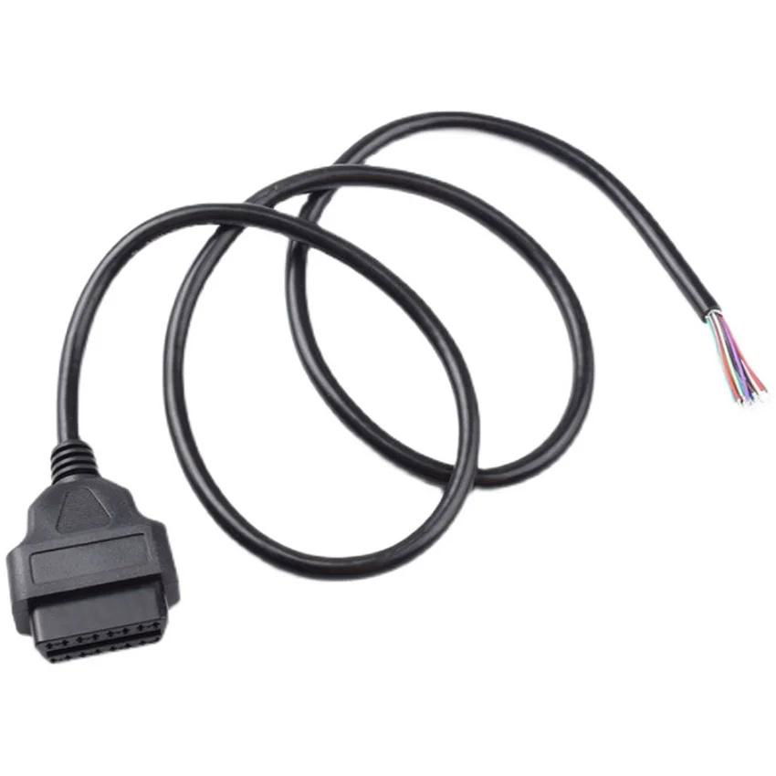 Universal testing interface plug for automotive OBD cables, 16 pin connector 4