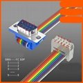 Pure copper serial port 2.54mm terminal block cable for DB9 signal  2