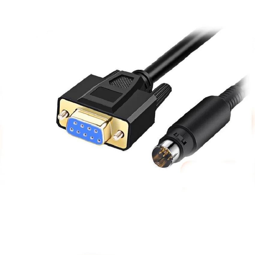 DVP PLC 232数据连接线至DB9串行端口线5P至DB
