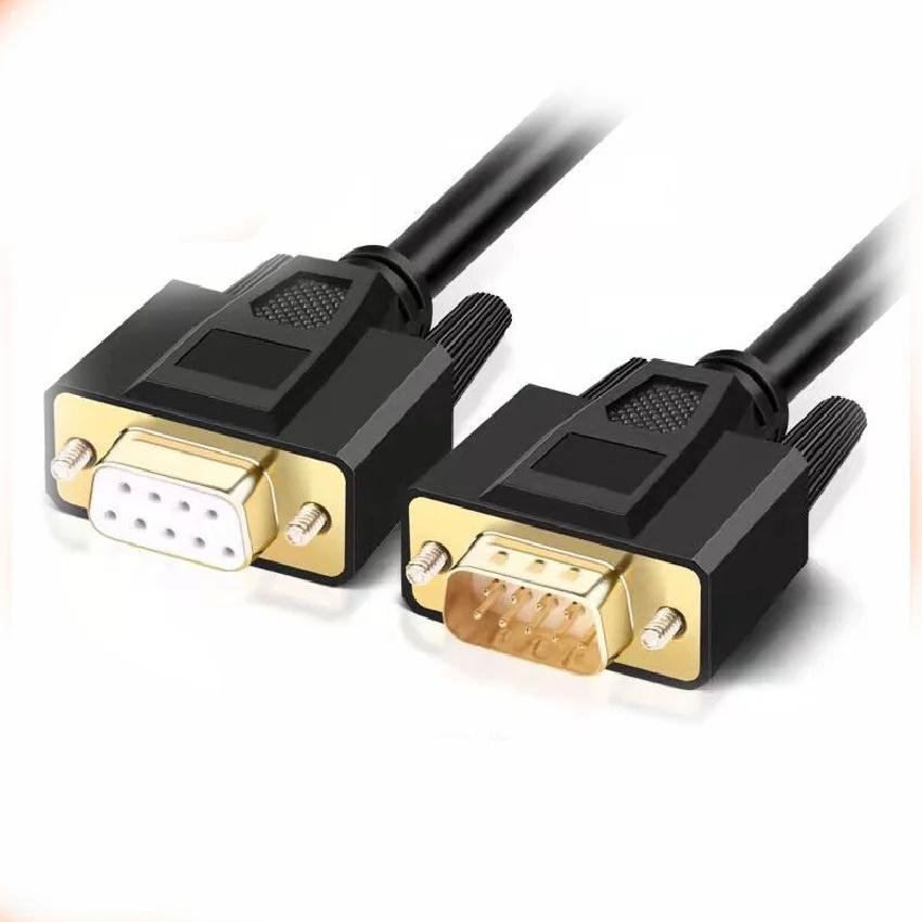 DB9 serial cable RS232 cable 485 data cable 9-pin male to female