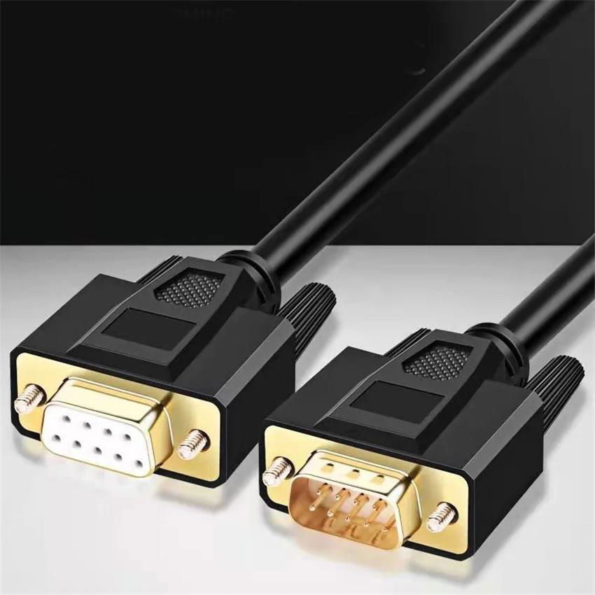 DB9 serial cable RS232 cable 485 data cable 9-pin male to female 3