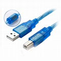 USB 2.0公母控制触摸屏PLC编程M线黑色通讯USB线 2