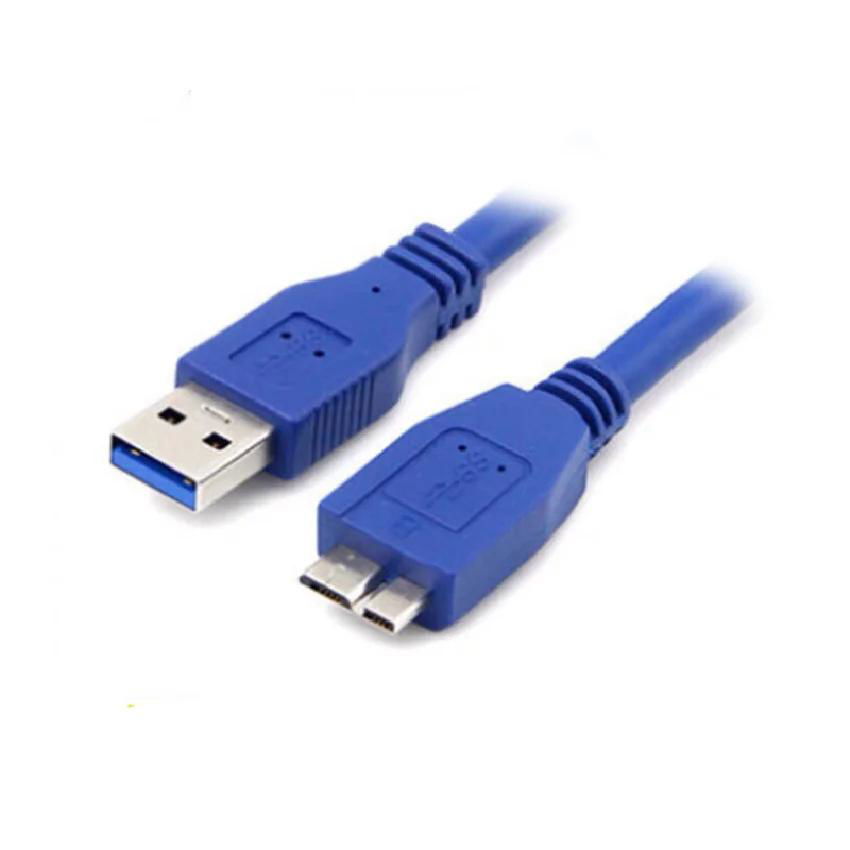 USB 3.0 data cable dual copy male head to Micro 3.0B expansion cable 5