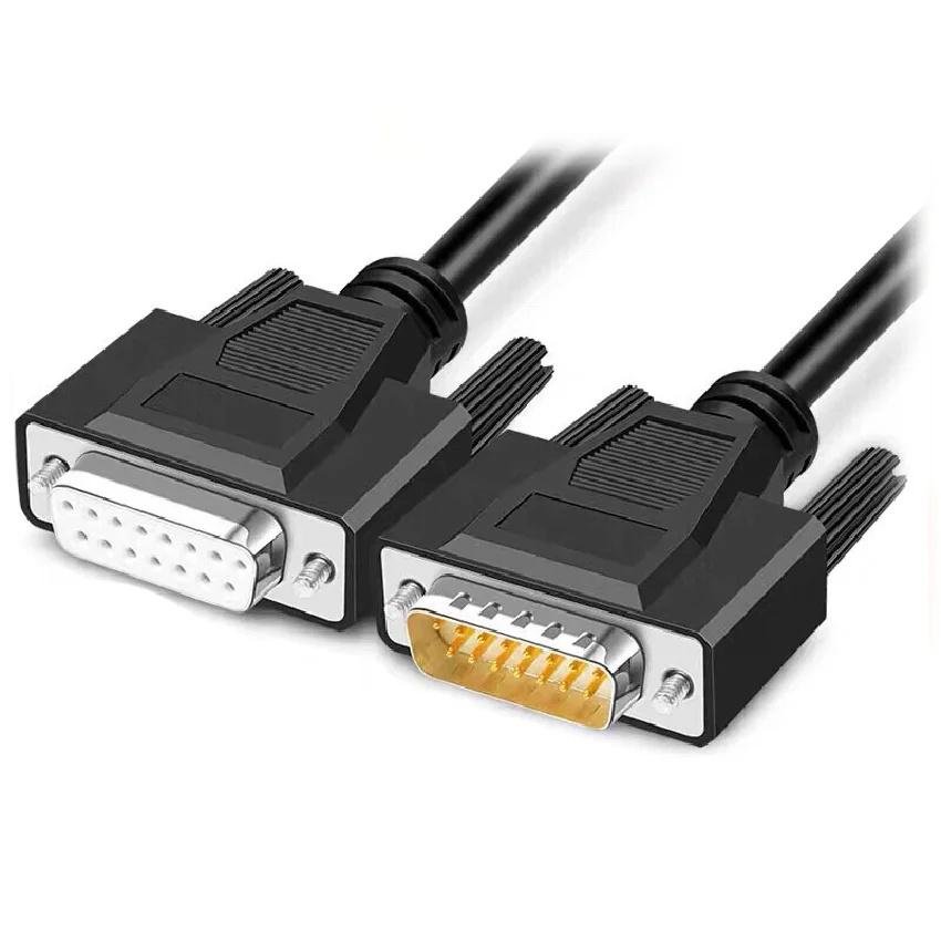 高品质全铜 DB15 连接器电缆至 DB15 母头控制电缆 