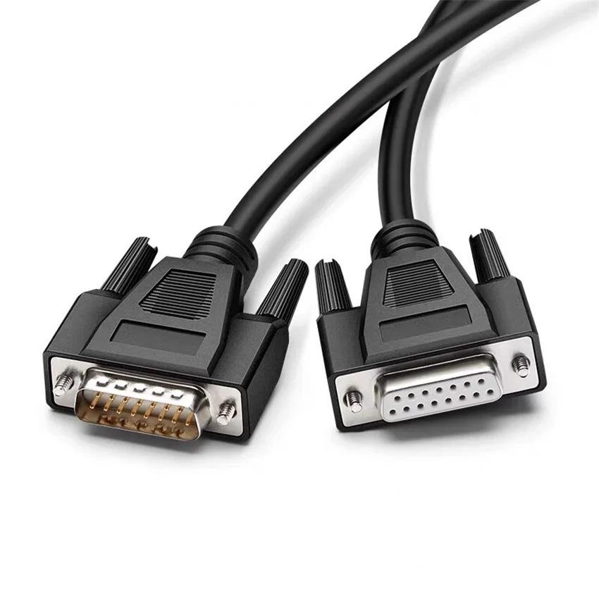 高品质全铜 DB15 连接器电缆至 DB15 母头控制电缆  4