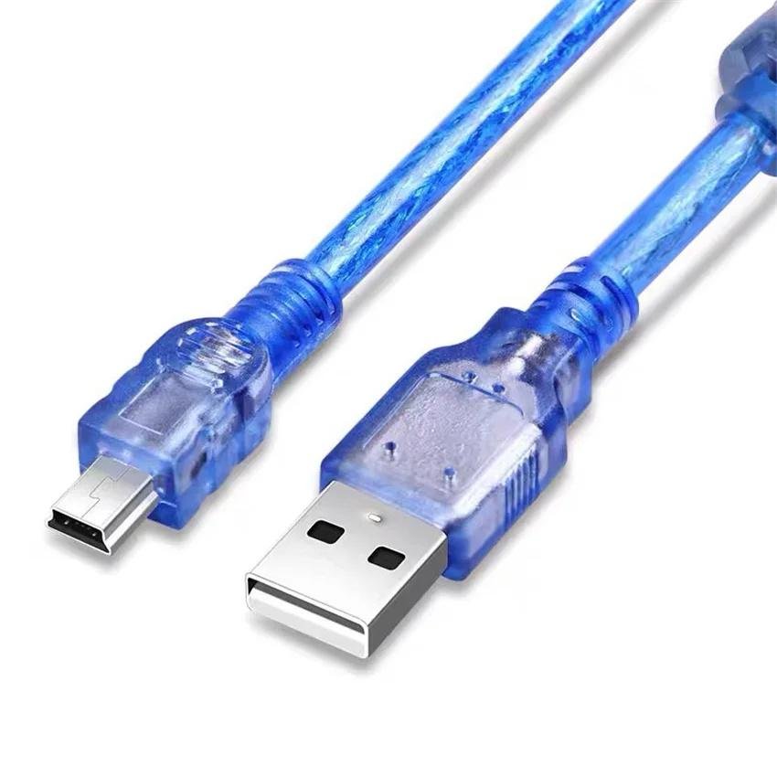 USB 2.0轉5P數據傳輸、變頻器調試線、電腦通訊線、數據下載線