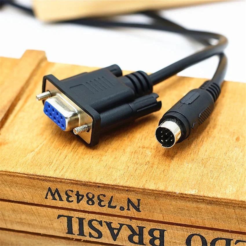 PLC编程电缆、通讯电缆、电脑下载电缆、MD8串口排针、COM9孔连接电缆 4