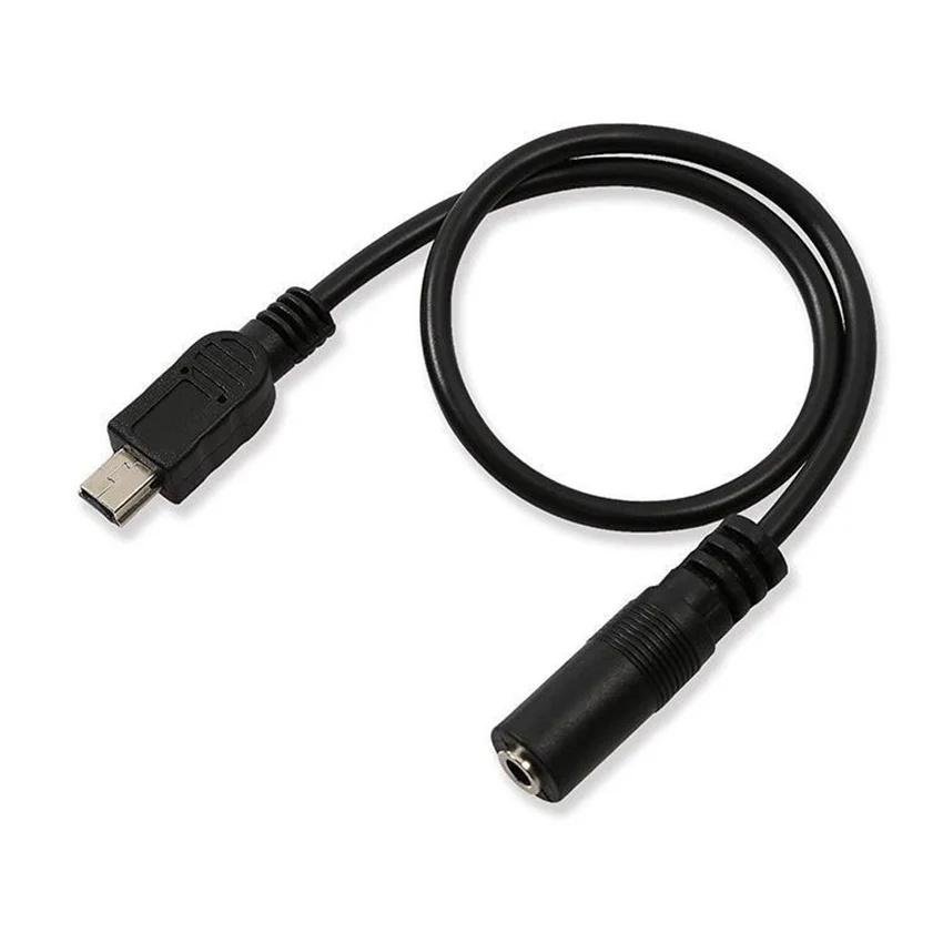 AUX音频延长线迷你USB至3.5音频扬声器线T形方形转换线手机口 2
