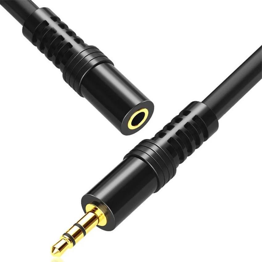 耳機延長線音頻連接電話電腦音頻延長線純銅3.5米