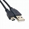 USB 2.0 Public Extended Data Programming Cable Download Mini USB Cable 1