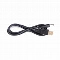 Przewód zasilający USB, kabel ładujący USB do dc5.5 * 2.1, lampa biurkowa