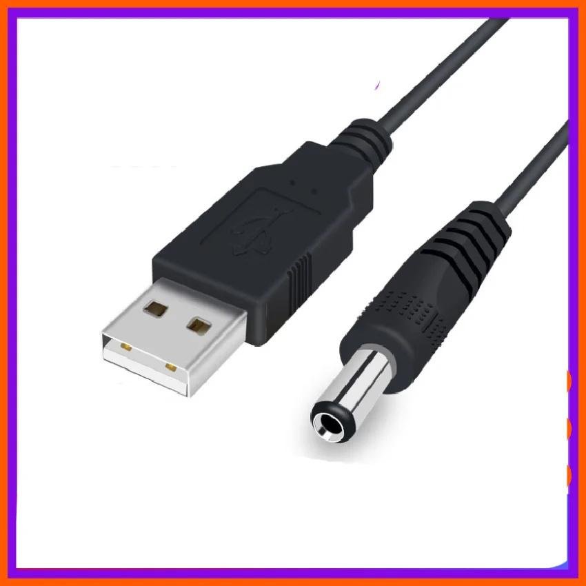 Przewód zasilający USB, kabel ładujący USB do dc5.5 * 2.1, lampa biurkowa 3