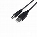 USB電源線、USB轉DC5.5*2.1充電線、臺燈、風扇路由器、圓孔USB充電線 5