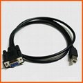 Port USB B do portu szeregowego RS232 kabel USB port drukowania do 1