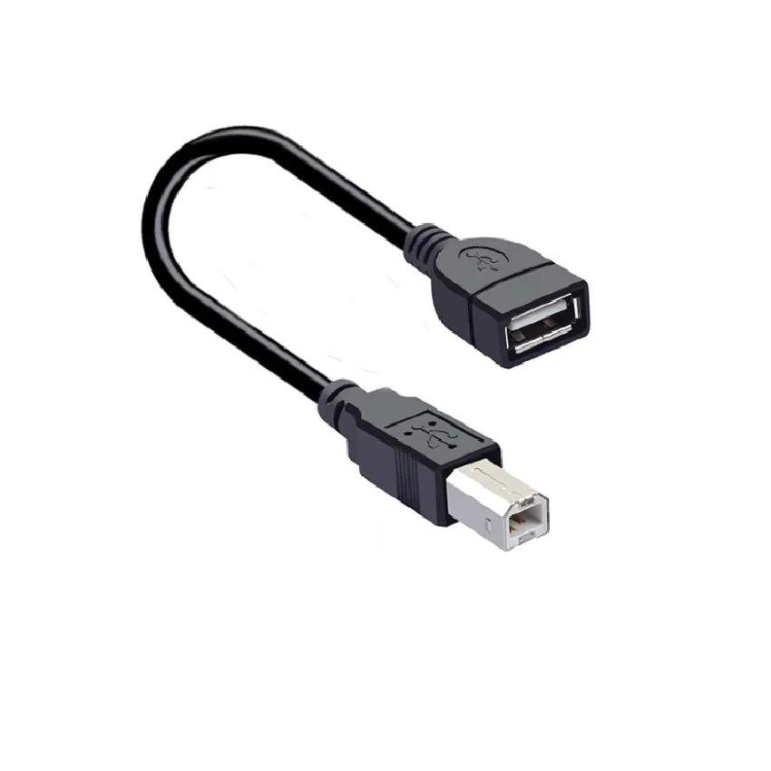 USB female to printer square port male to female adapter A to B 5