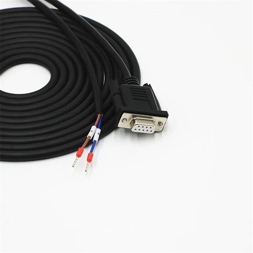 触摸屏RS485通信电缆DB9母2芯带COM电缆串行端口 2