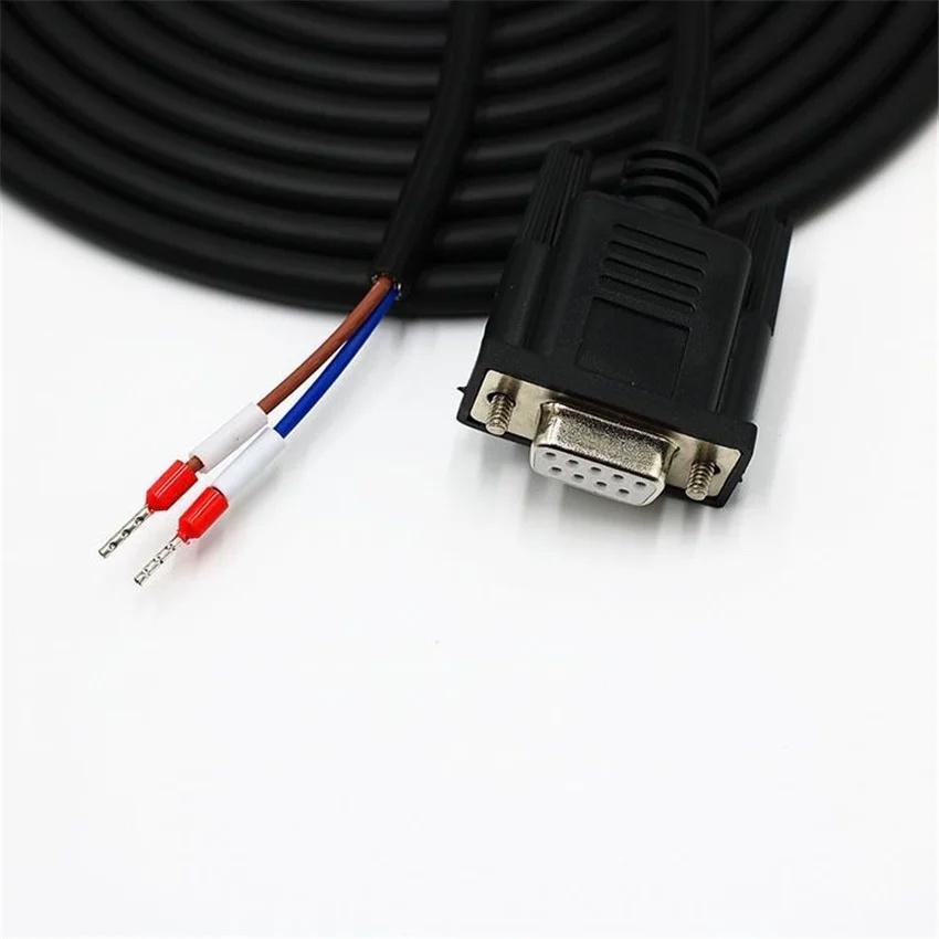  Communication Cable DB9 Female 2 Core with COM Cable Serial Port  4