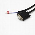  Communication Cable DB9 Female 2 Core with COM Cable Serial Port  5