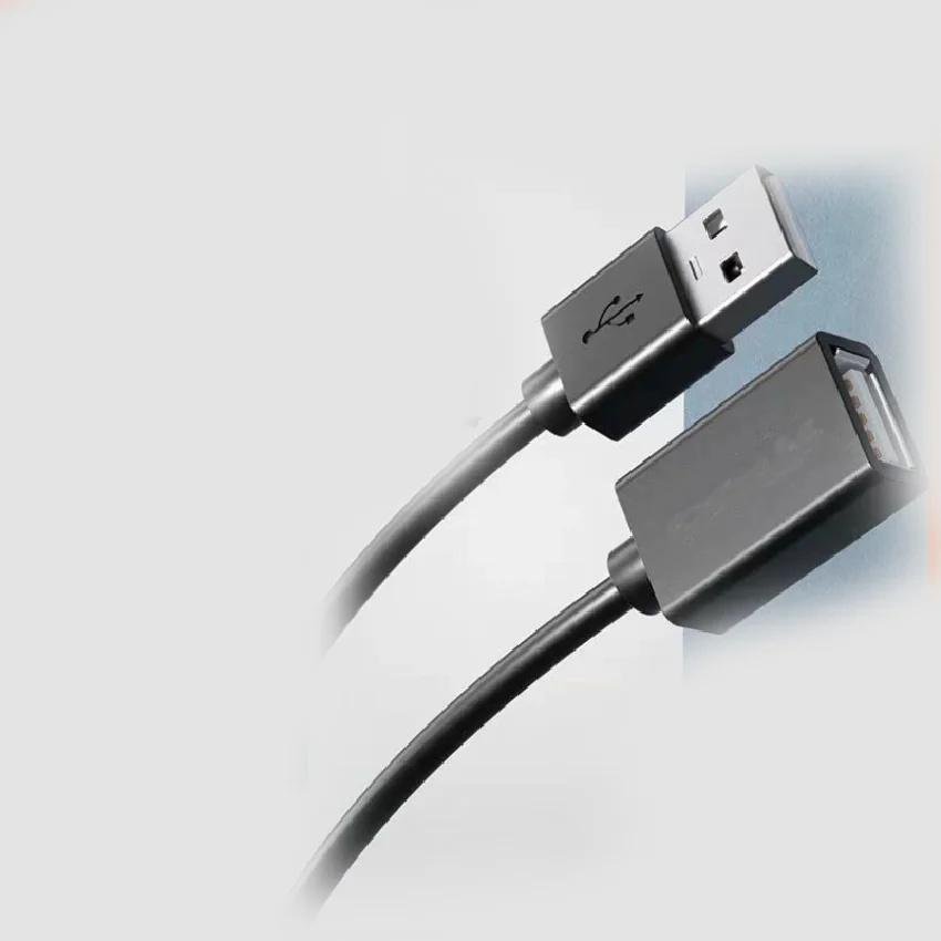USB公母線公母鼠標鍵盤風扇臺燈充電寶電腦數據線