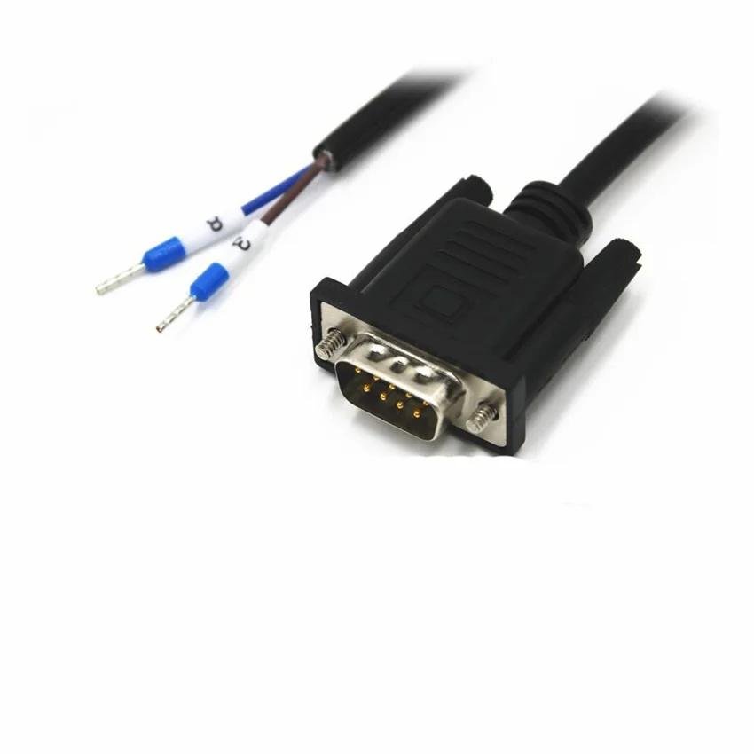 RS485 communication cable serial port DB9-pin male end connection cable 3