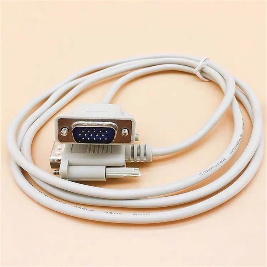 Pure Copper VGA to RS232  Male  to DB15 Three Row DB9 Serial Port Cable