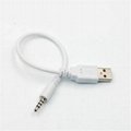 USB公共下載充電電纜骨傳導防水DC3.5耳機充電 3