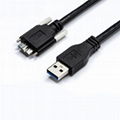 工業相機高柔性拖拽鏈電纜USB3.0A revolution Micro-B數據電纜