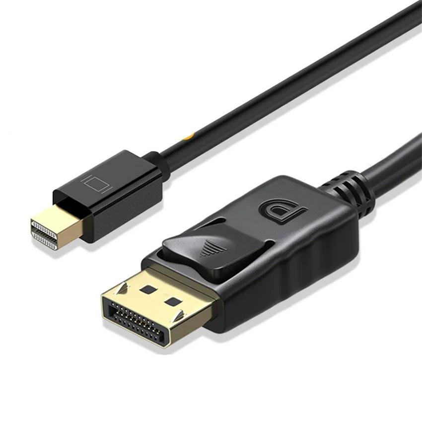 Mini-DP到DP电缆Mini-Displayport到DP电缆Lightning端口笔记本电脑适配器显示器 2