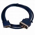 V.35 male patch cable to LFH60 industrial data control cable 1