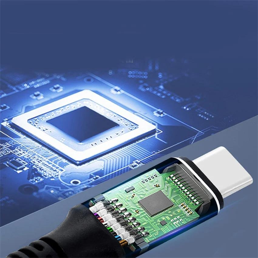 USB4全功能型cz数据线双头闪电4三三pd100w高速高清视频线40Gbps 3
