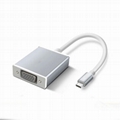 Typec to vga converter is suitable for TV monitors, projectors, and videos 1