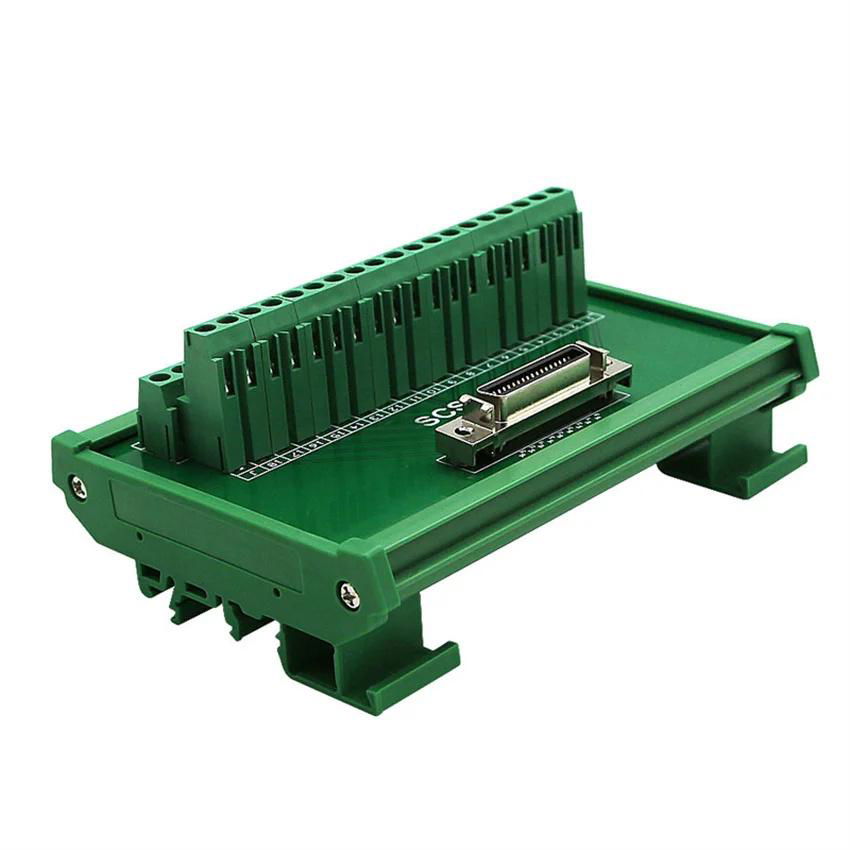 SCSI 36P继电器接线板、36芯采集卡转接板、伺服驱动器、CN型接线板 2