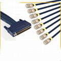 HPDB62公转RJ45 8P一拖八控制电缆用于测量和工控控制电缆 3