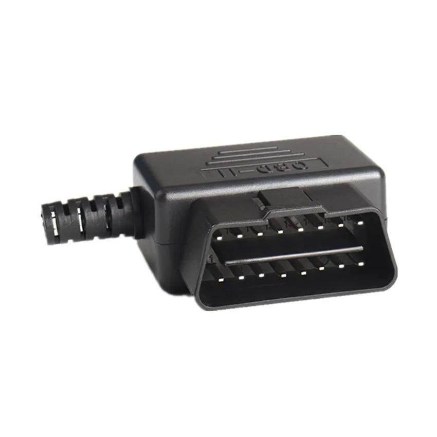 Car OBD plug 16 pin interface computer detection diagnostic socket