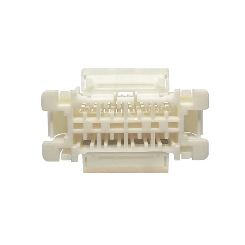 OBD2 16針白色外殼匹配終端計算機診斷OBD2插頭可與母適配器插頭連接 3