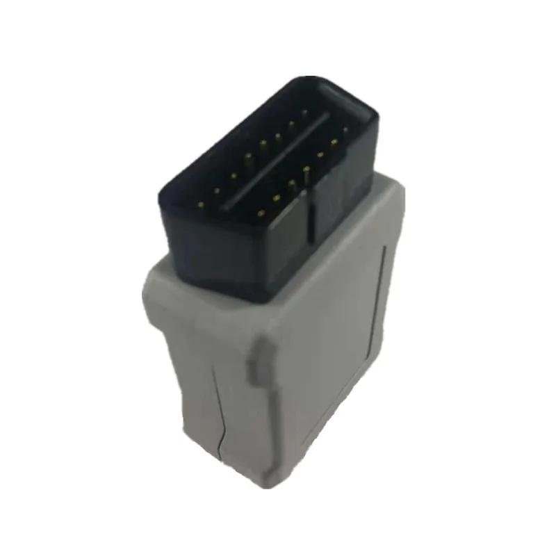 OBD Plug 16 Plug Interface Computer Detection OBD2  Pin Gray Car Housing