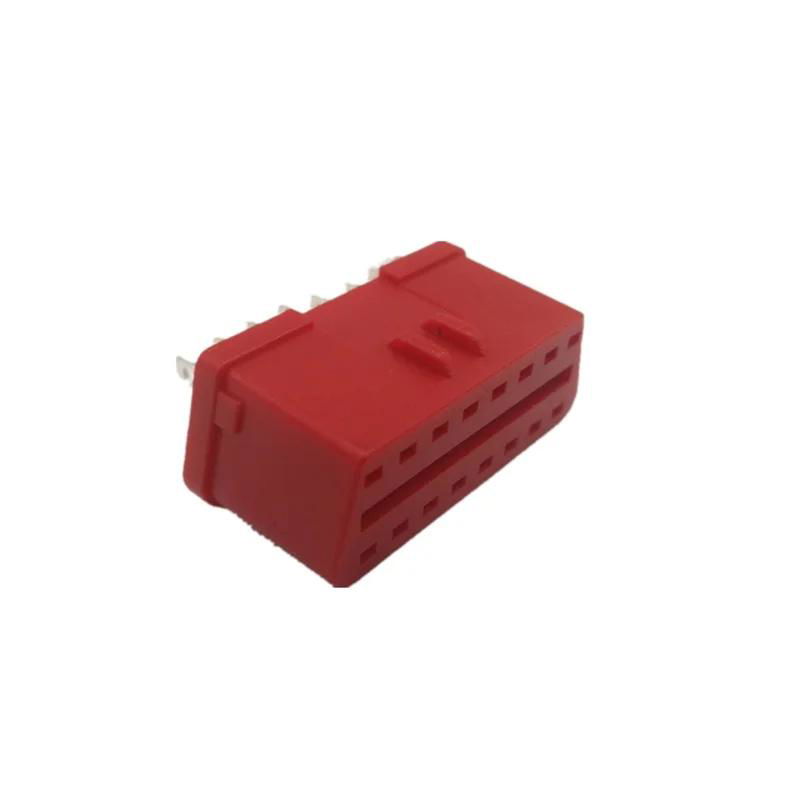 OBD2 female connector, automotive J1962 welding diagnostic interface plug 4