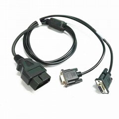  DB9 Female Serial Interfaces Diagnostic Tool RS232 Gateway Connector Cable