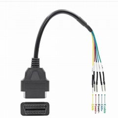 Motorcycle gasoline and diesel diagnostic and testing line OBD adapter